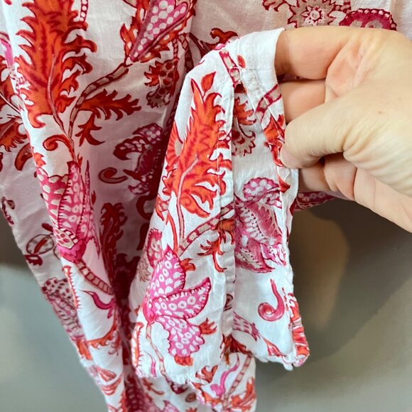 Roberta Roller Rabbit Women's Amanda Kurta Tunic Top- Size XS - Picture 3 of 5